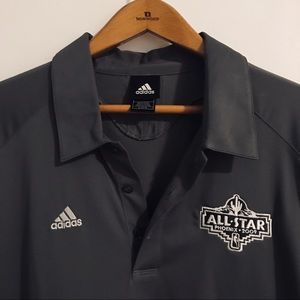 Adidas NBA All-Star 2009 XL L/S Dark Grey Collared